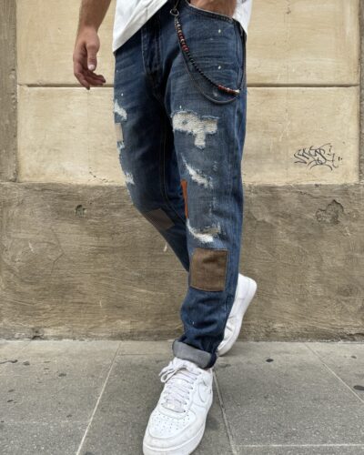 JEANS CARROT TOPPE GIANNI LUPO