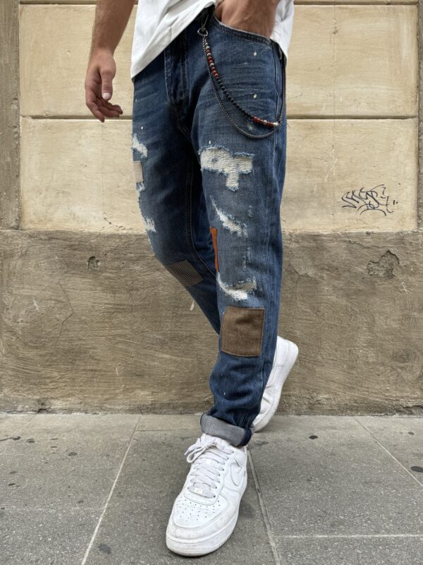 JEANS CARROT TOPPE GIANNI LUPO