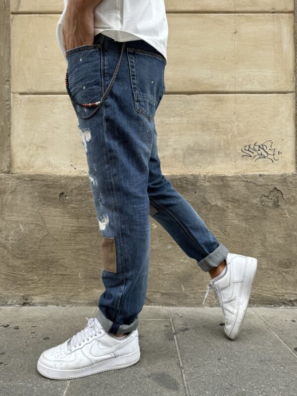 JEANS CARROT TOPPE GIANNI LUPO