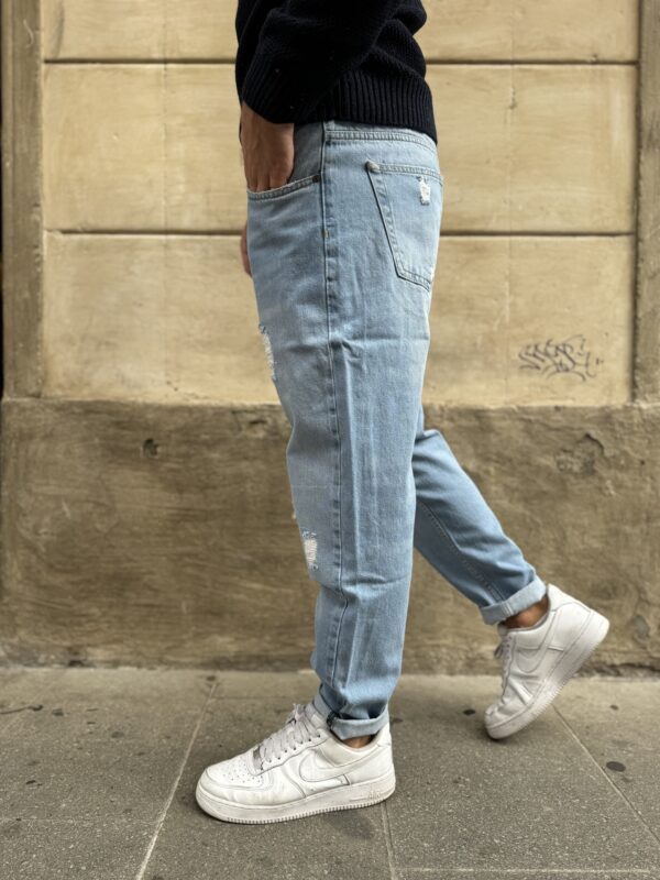 JEANS CROPPED PONT