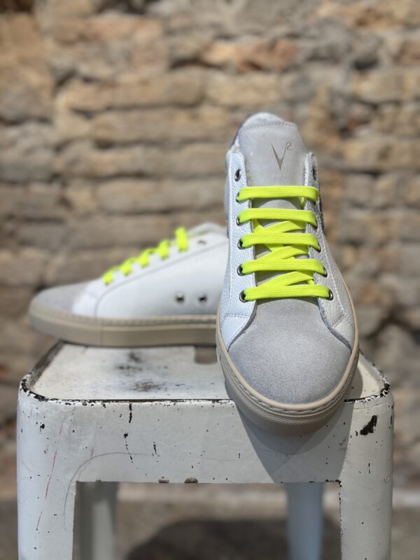 SCARPA OLYMPIC V – Sneakers V2 artigianali a suola bassa in pelle martellata