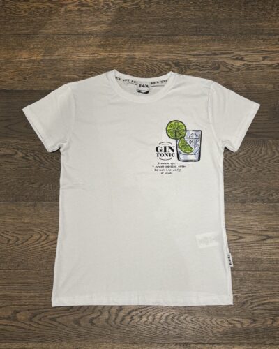 T-shirt Gin Tonic con taschino Berna