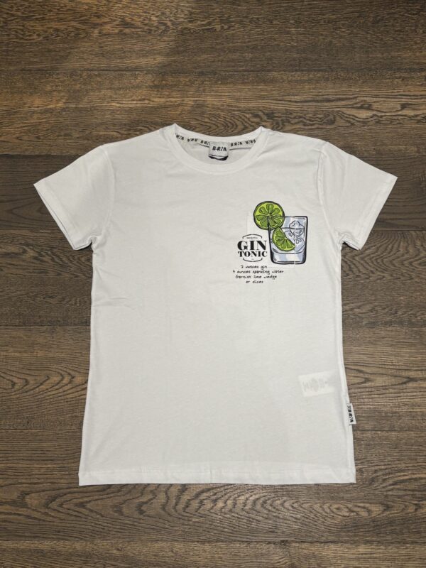 T-shirt Gin Tonic con taschino Berna