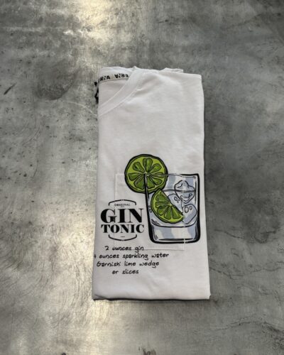 T-shirt Gin Tonic con taschino Berna