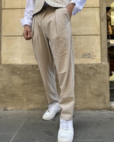 PANTALONE POLIVISCOSA PINCES GL