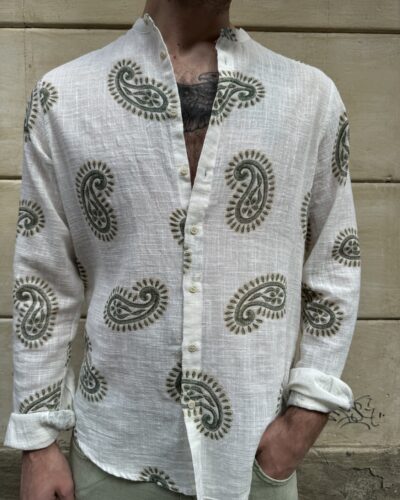 CAMICIA COREANA GARZATA GOCCIA IMPERIAL