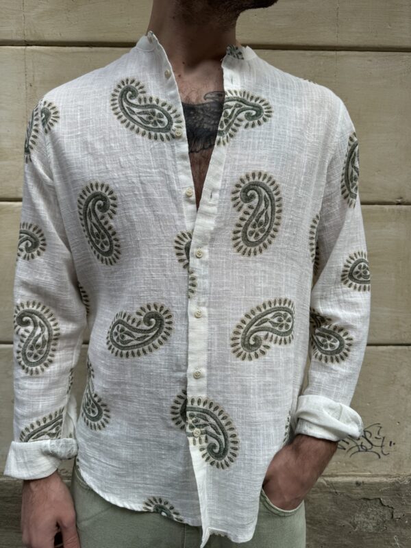 CAMICIA COREANA GARZATA GOCCIA IMPERIAL