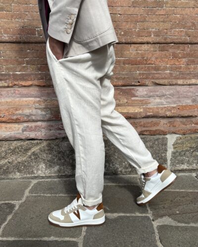 PANTALONE LACCIO LINO BL11