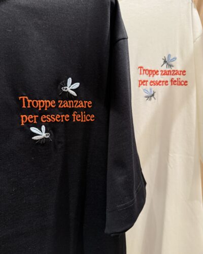 T-SHIRT RICAMO ZANZARE BERNA