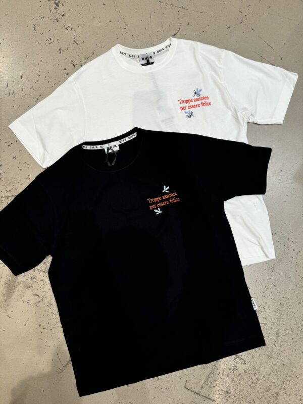 T-SHIRT RICAMO ZANZARE BERNA