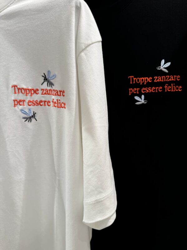 T-SHIRT RICAMO ZANZARE BERNA