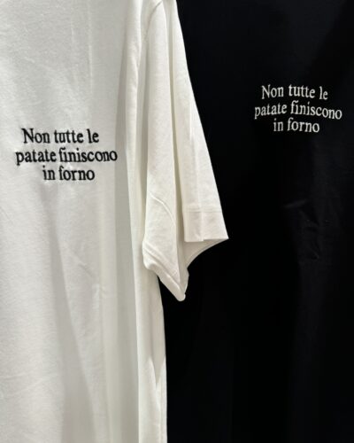 T-SHIRT RICAMO PATATE BERNA