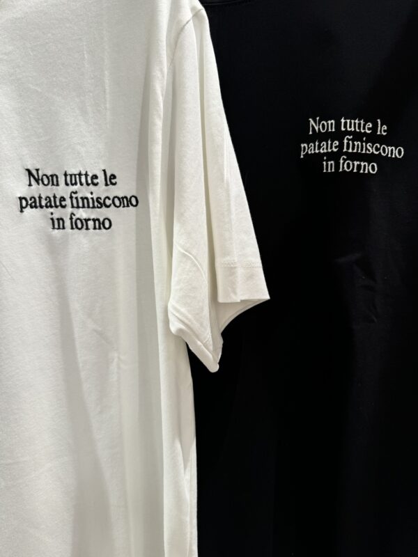 T-SHIRT RICAMO PATATE BERNA