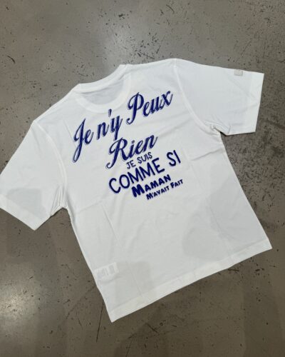 T-SHIRT JE N`Y PEUX RIEN