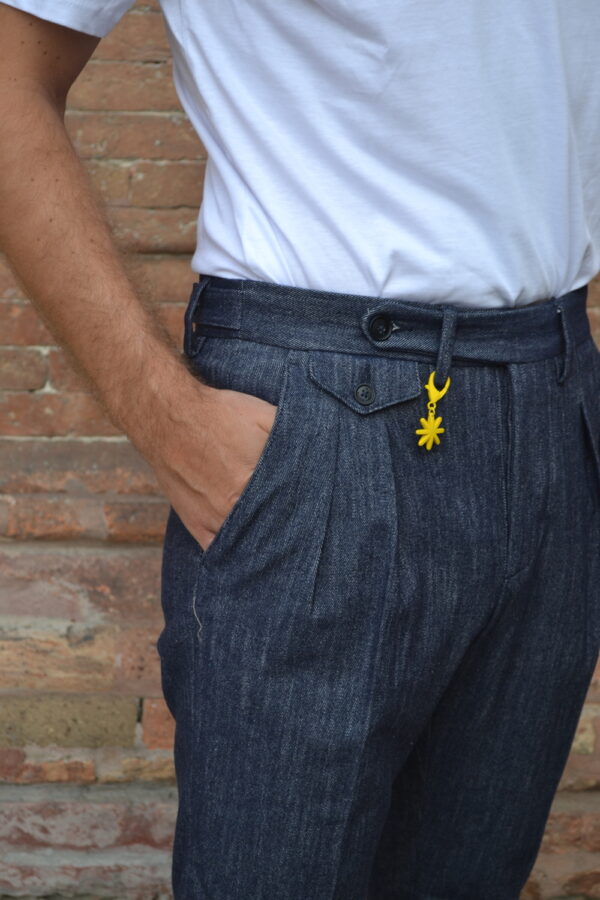 PANTALONE DOPPIA PINCES DENIN MANUEL RITZ