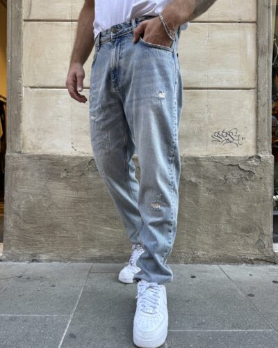 JEANS CROPPED PONT