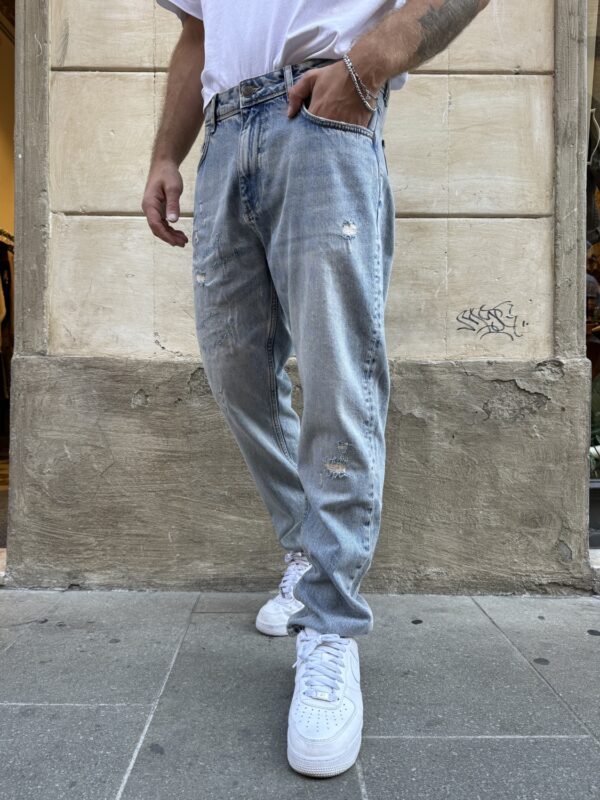 JEANS CROPPED PONT
