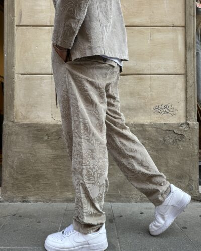 PANTALONE FANTASIA VELLUTO BERNA