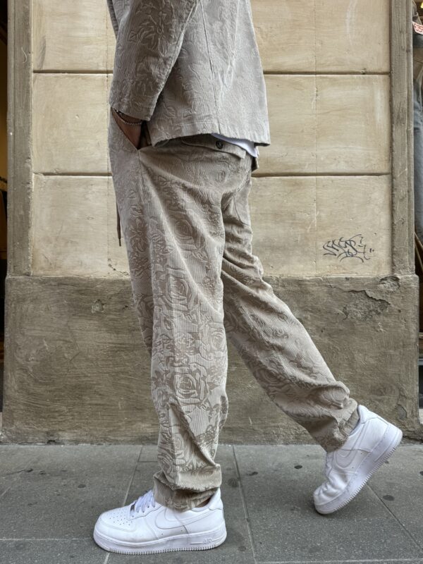 PANTALONE FANTASIA VELLUTO BERNA