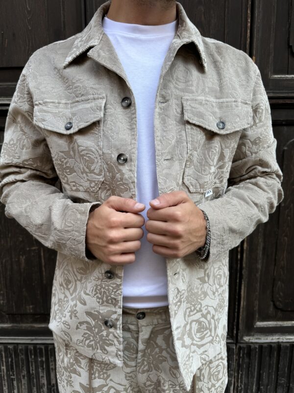 OVERSHIRT FANSTASIA VELLUTO BERNA