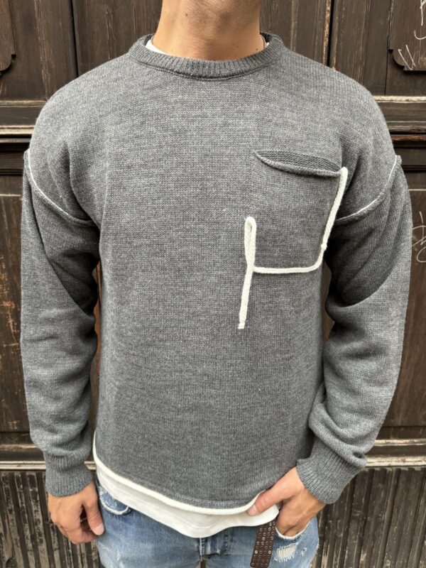 MAGLIA OVER TASCHINO MYDEN