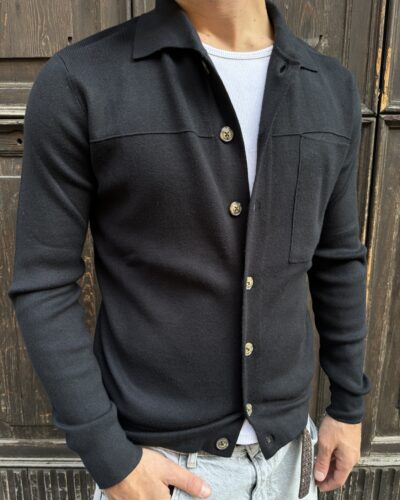 CARDIGAN BOTTONI COLLO A POLO IMPERIAL