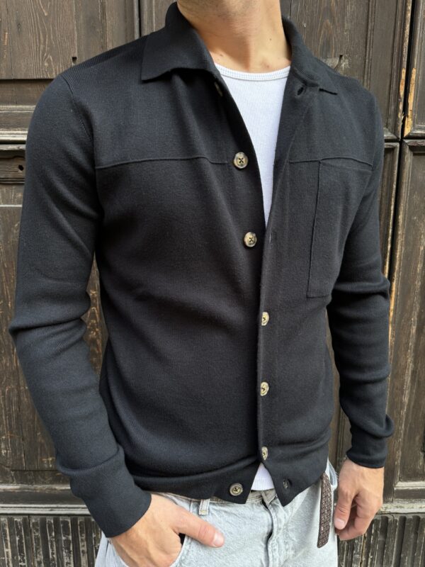 CARDIGAN BOTTONI COLLO A POLO IMPERIAL