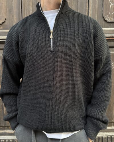 MAGLIA MEZZA ZIP OVER NEW JOB