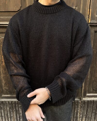 MAGLIA OVERSIZE TRAFORATA I`M BRIAN