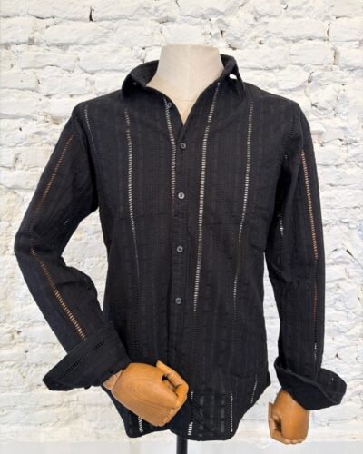 Camicia Traforata M/l Gl Gianni Lupo Camicia Dinamo