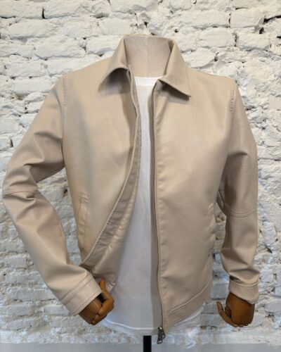 Giubbo Ecopelle Collo Camicia Over d Giubbotto Dinamo