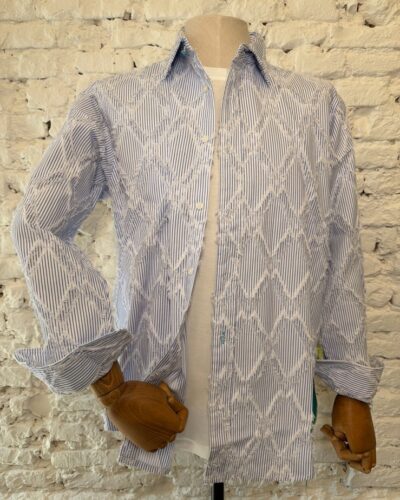 Camicia Righe Sfilacciata Berna Berna Camicia Dinamo