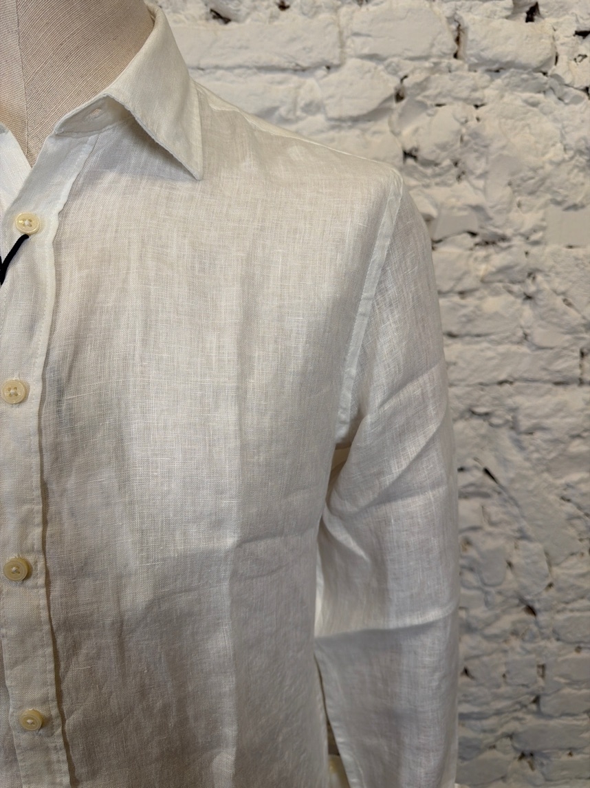 Camicia Unito Lino Philo Tinto Philo Tinto Camicia Box Uomo