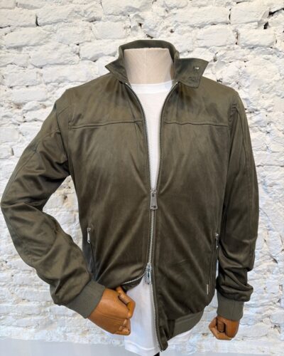 Giacca Scamosciata Gl Gianni Lupo Giubbotto Dinamo