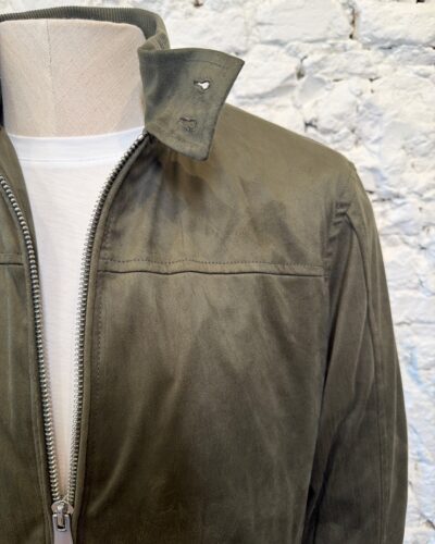 Giacca Scamosciata Gl Gianni Lupo Giubbotto Dinamo