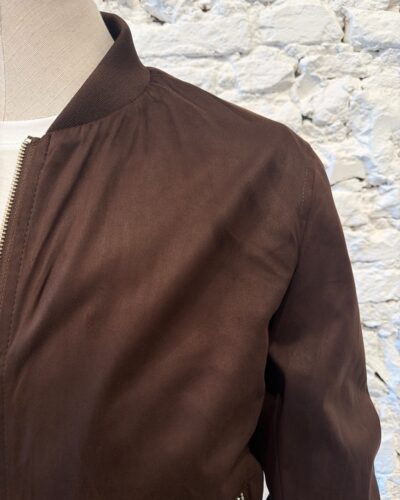 Giubbo Eco Camoscio Over d Over d Giubbotto Pelle Dinamo