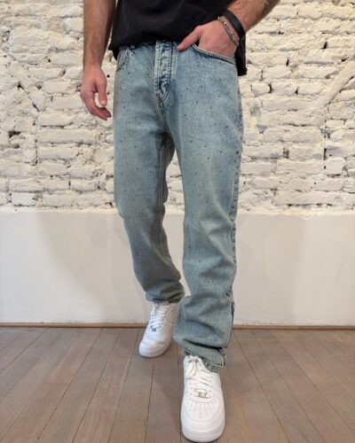 Jeans Wide Strass For The One Jeans Dinamo