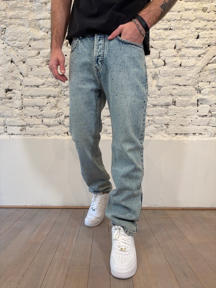 Jeans Wide Strass For The One Jeans Dinamo