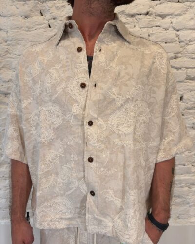 Camicia M/m Ricamo Berna