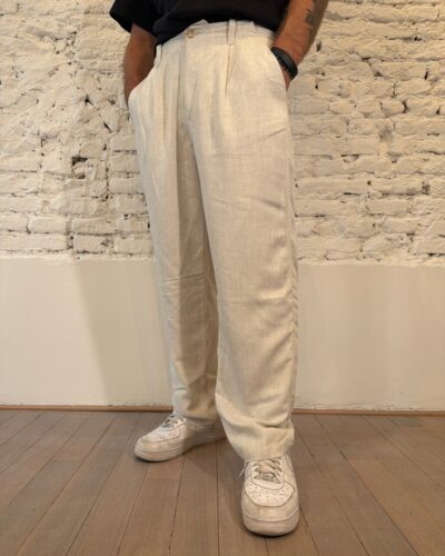 Pantalone Japan Misto Lino Bl11