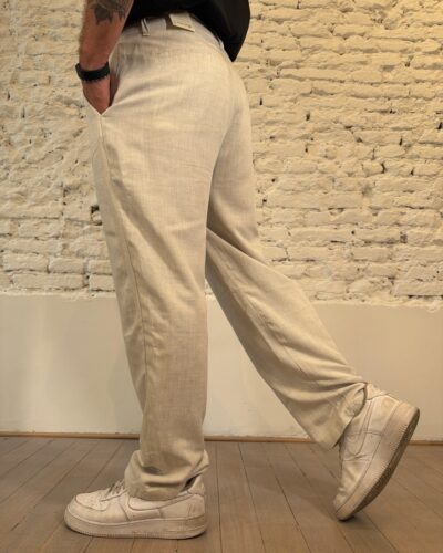 Pantalone Japan Misto Lino Bl11