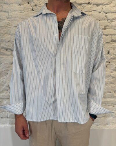 Camicia Gessata Over Nj