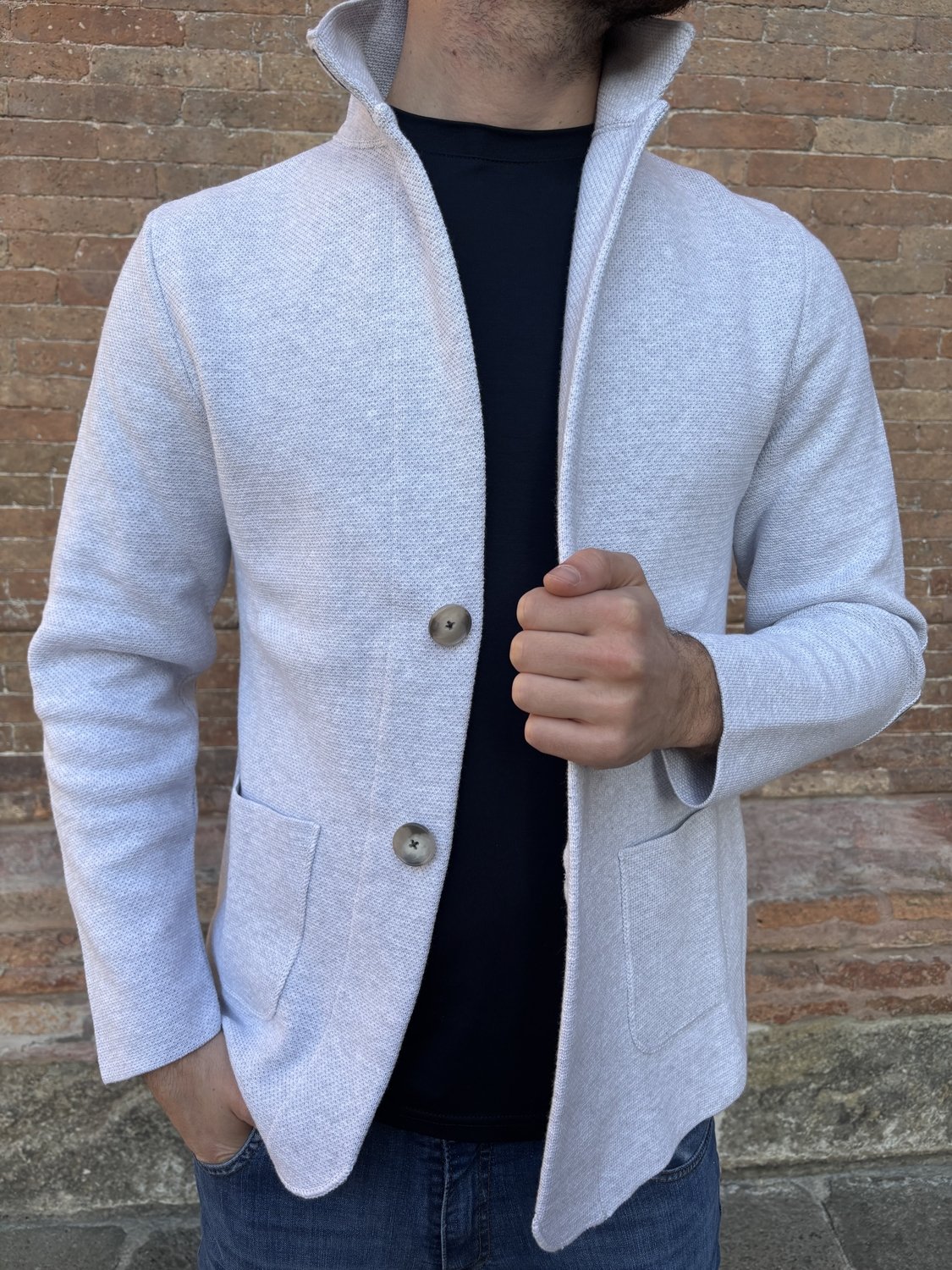Giacca Maglia Unito Myself Myself Giacca Maglia Uomo BOX2501