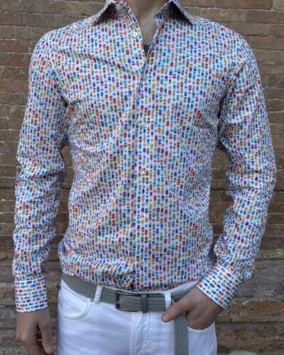 Camicia Fantasie Varie Valle Camicia Uomo R08