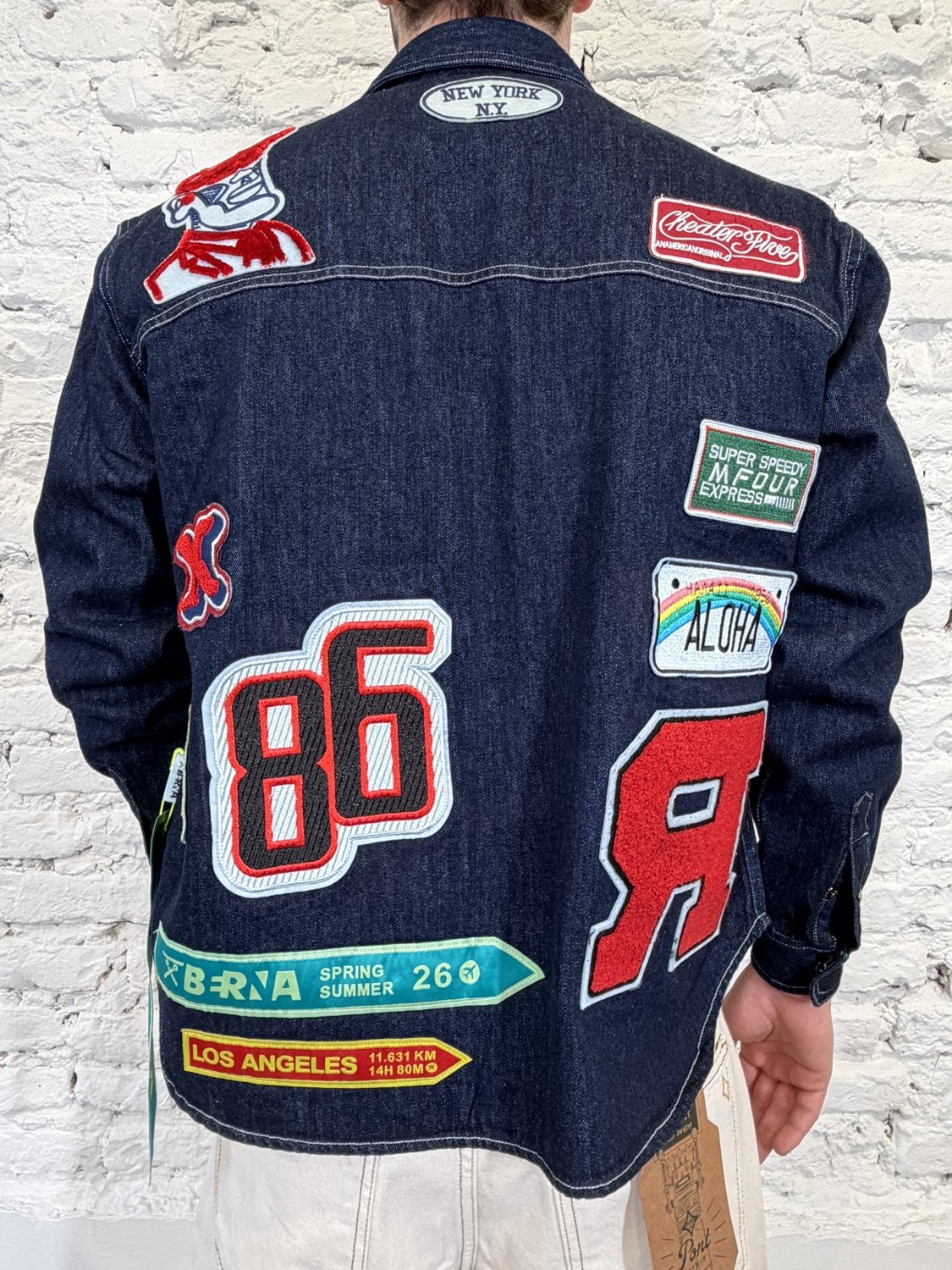 Overshirt Patch Boxy Berna Berna Overshirt Dinamo