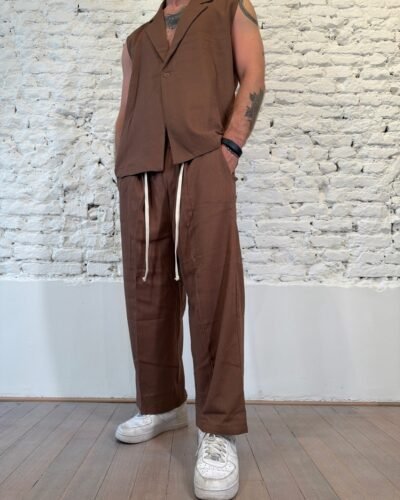 Pantalone Over Crop Nj