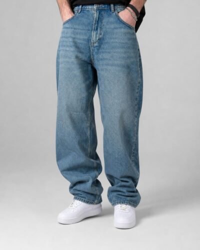 Jeans classici larghe