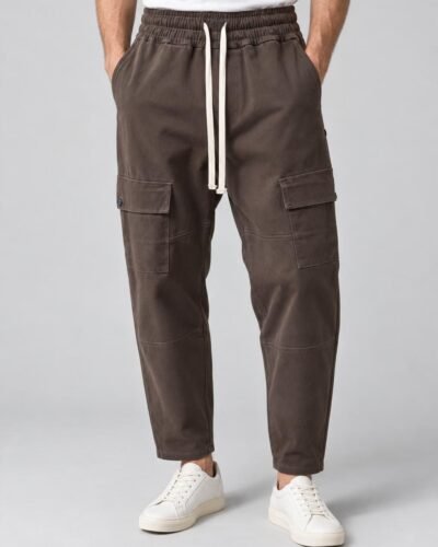 Pantaloni cargo marroni