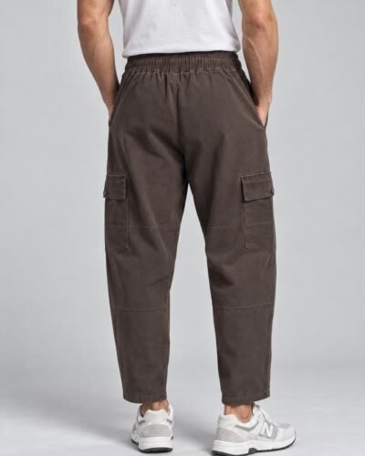 Pantaloni cargo marroni