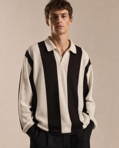 Maglione a righe